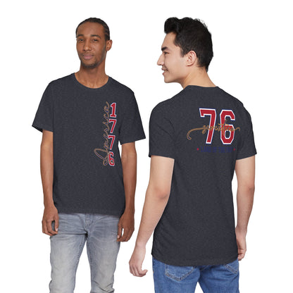 1776 America Tee — 'Land of the Free' Patriotic T‑Shirt