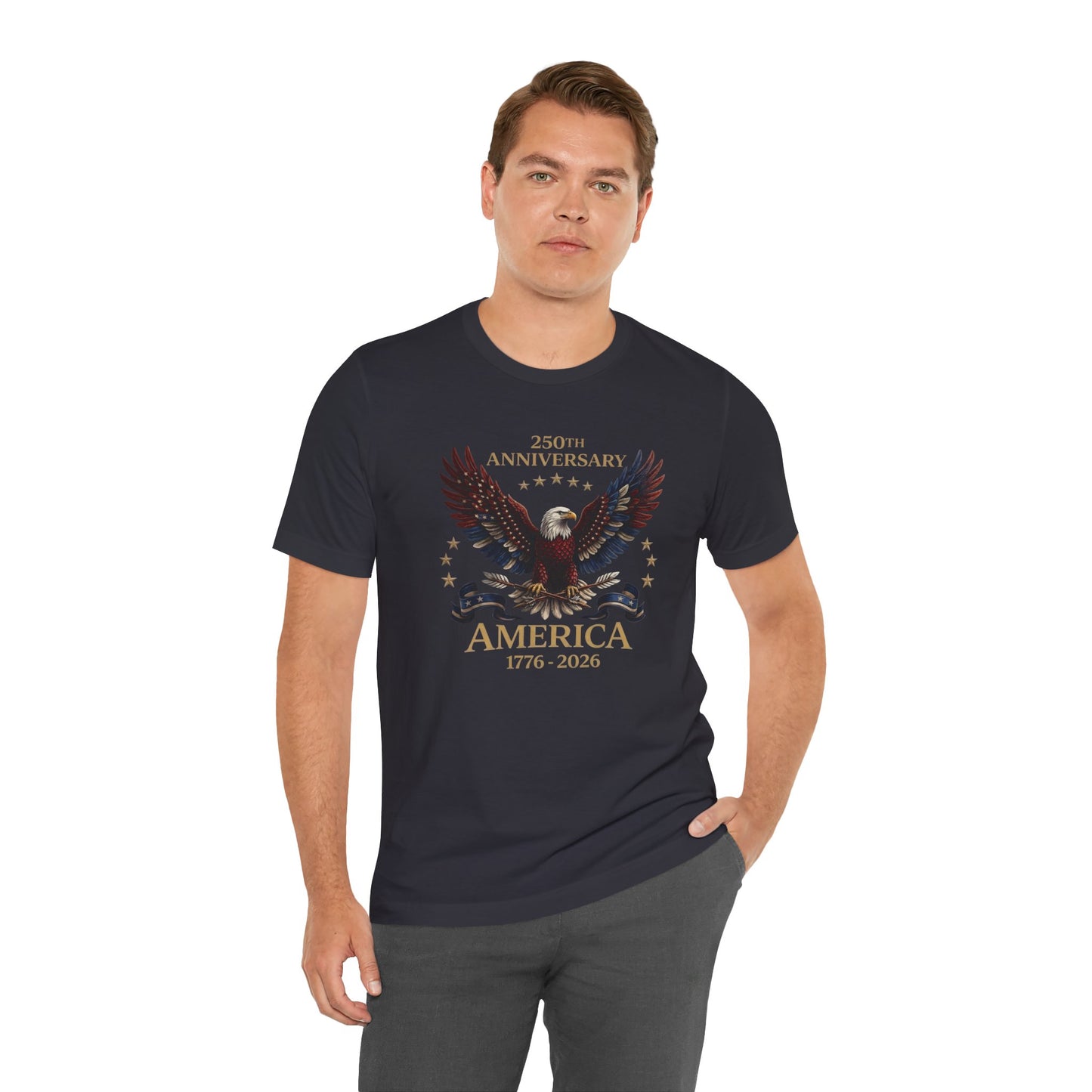 America 250th Anniversary Eagle T-Shirt — 1776–2026 Patriotic Tee