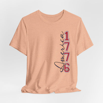 1776 America Tee — 'Land of the Free' Patriotic T‑Shirt