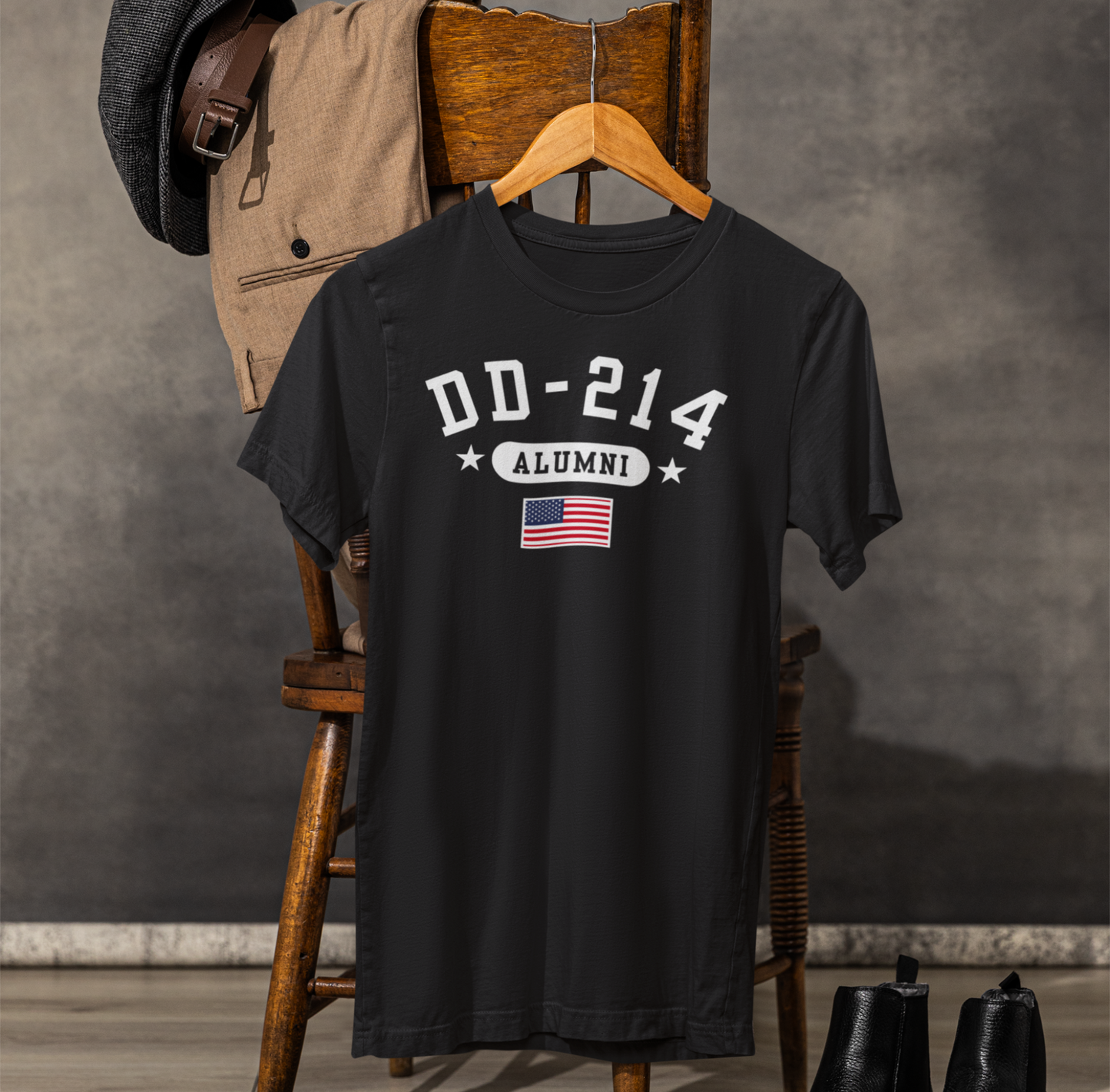 DD-214 Alumni Unisex T-Shirt, Military Retirement Tee, Perfect for Veterans Day, Graduation, or Casual Wear, DD-214 gear