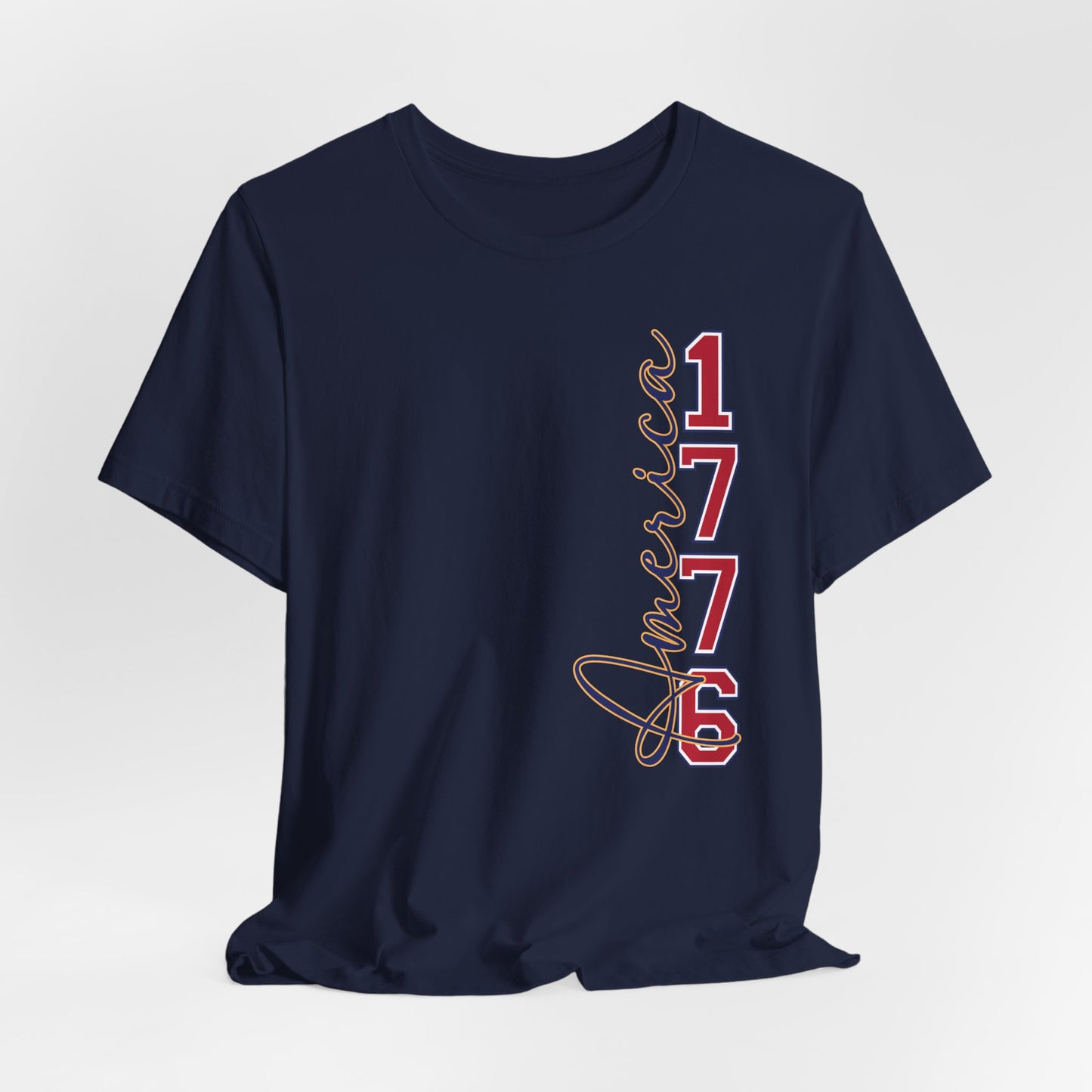 1776 America Tee — 'Land of the Free' Patriotic T‑Shirt