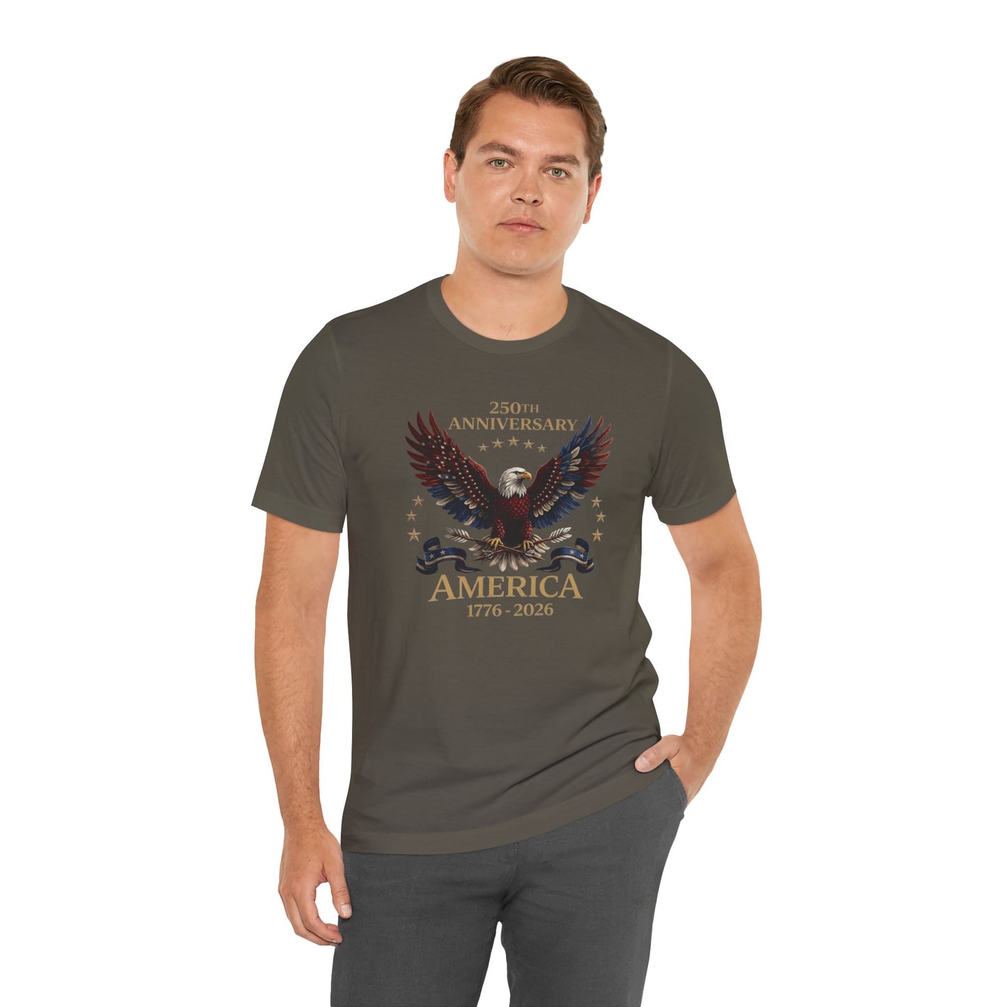 America 250th Anniversary Eagle T-Shirt — 1776–2026 Patriotic Tee