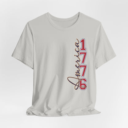 1776 America Tee — 'Land of the Free' Patriotic T‑Shirt