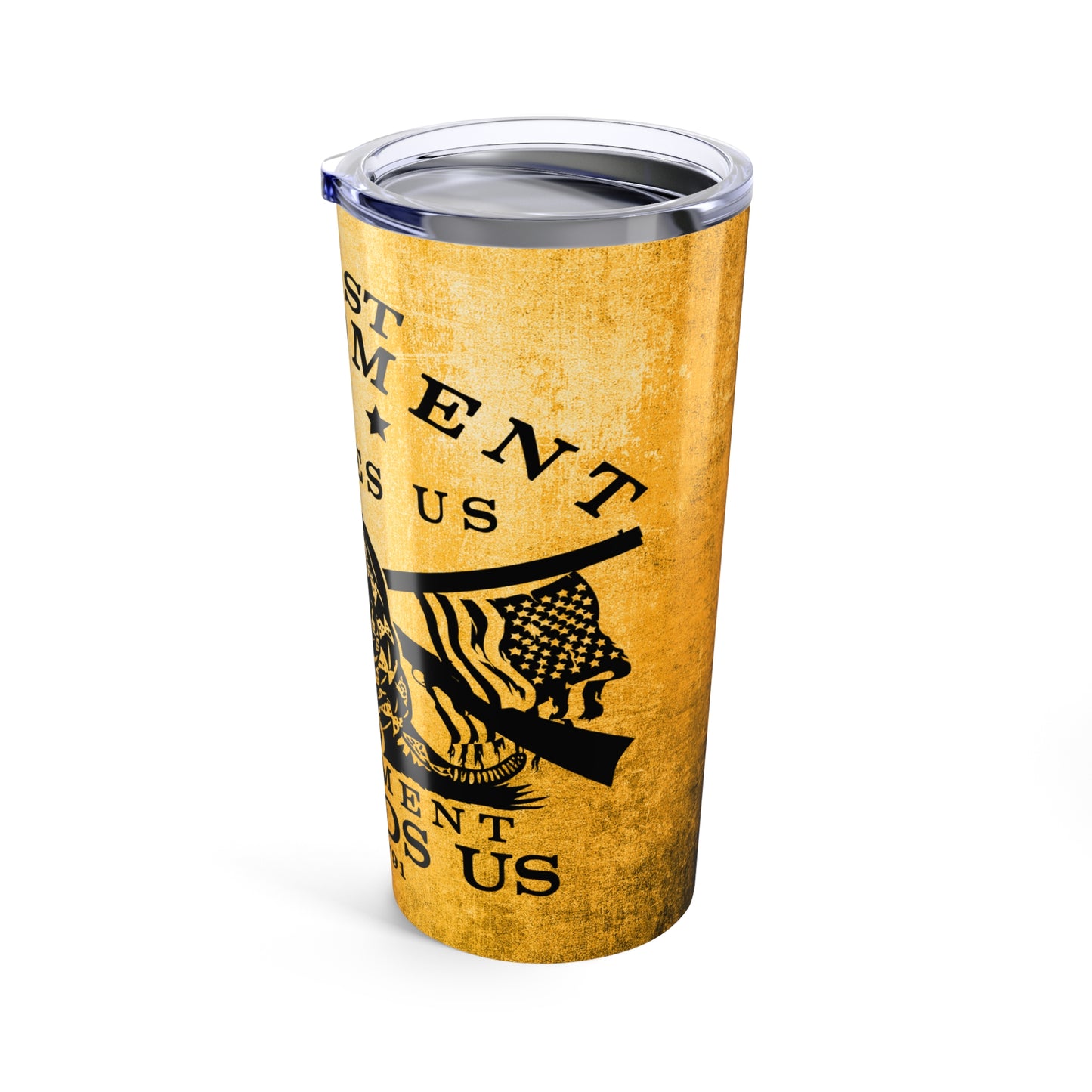 The First Amendment Defines Us, The 2nd Amendment Defends Us, 20oz Tumbler