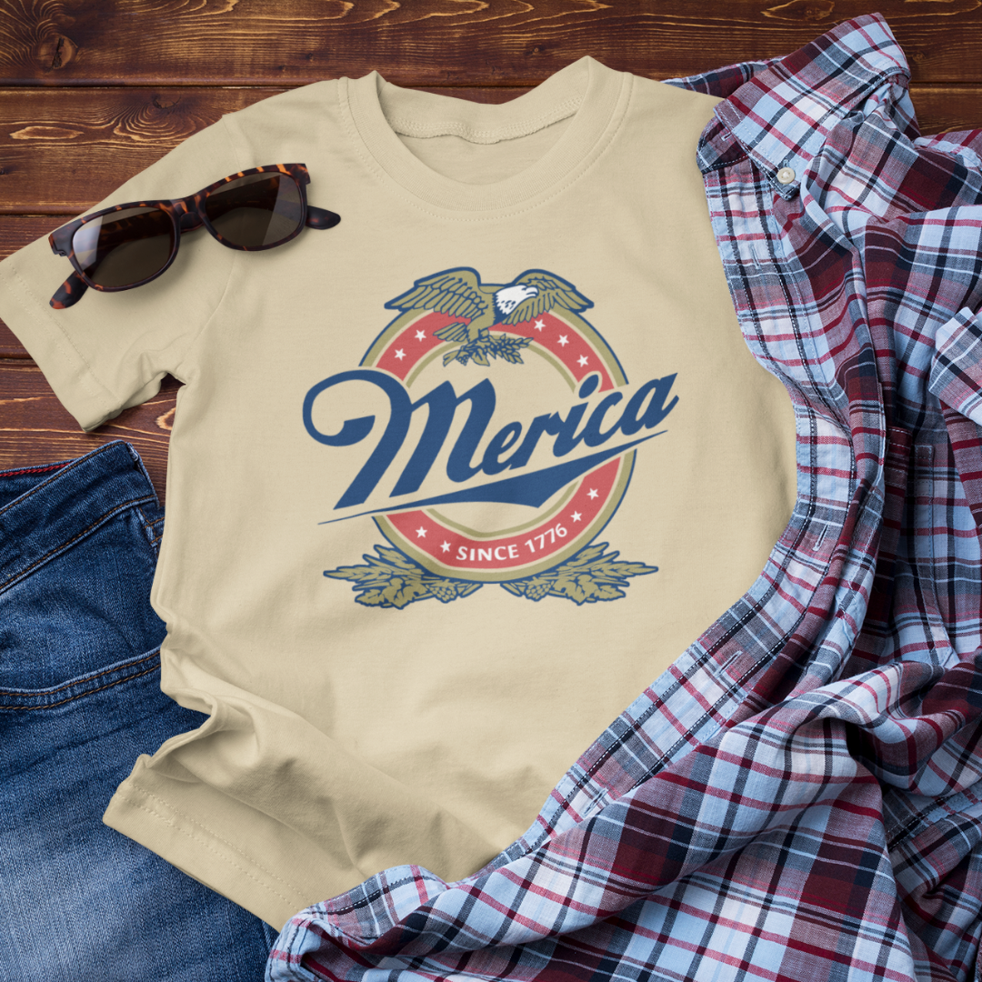 Patriotic Tee, America Shirt, Unisex Shirt, Short Sleeve Tee, 4th of July Shirt, Independence Day Tee