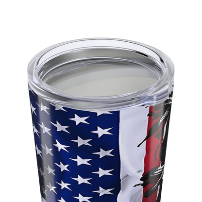 Patriotic 20oz Tumbler | American Flag Design | Perfect for Veterans Day and Celebrations