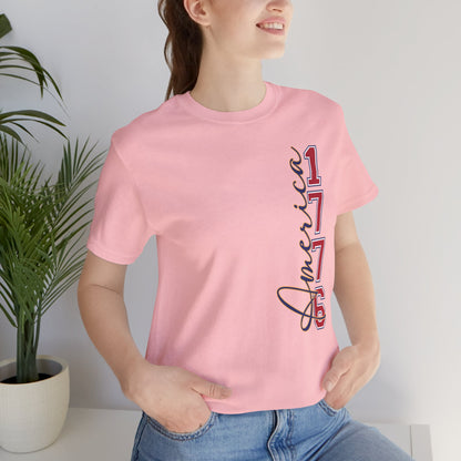 1776 America Tee — 'Land of the Free' Patriotic T‑Shirt