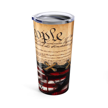 Patriotic Tumbler 20oz | Inspirational Founding Documents Design