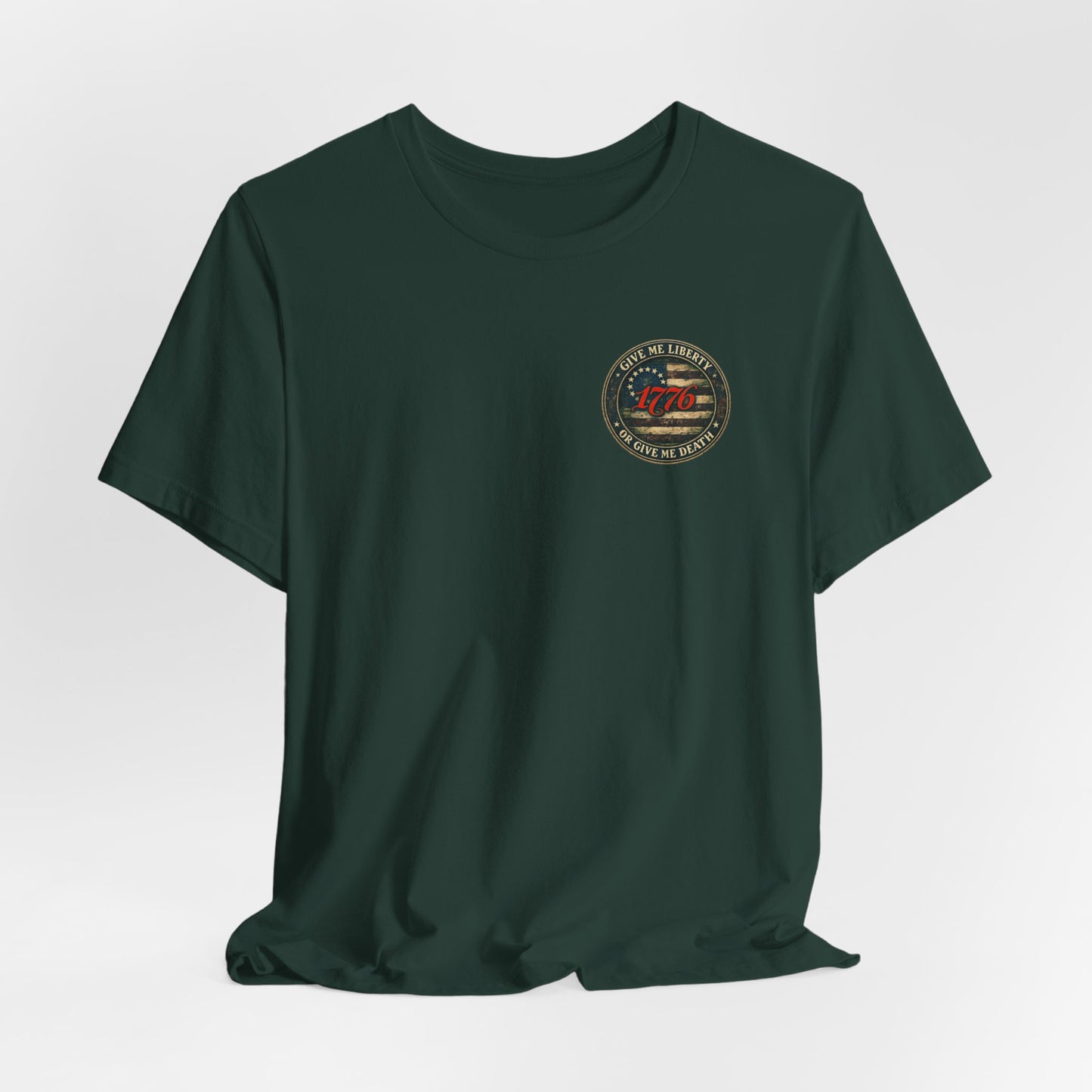 Patriotic Veterans T-Shirt — 'Founded As America's Sons' Military Tribute Tee