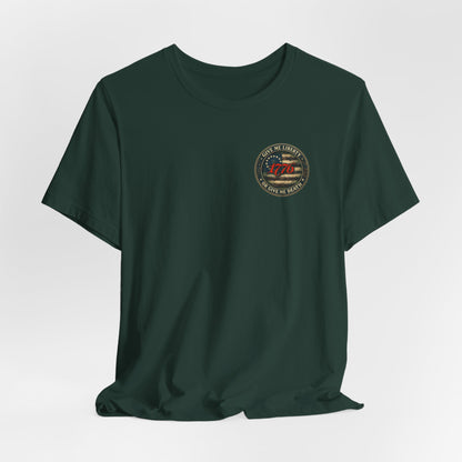 Patriotic Veterans T-Shirt — 'Founded As America's Sons' Military Tribute Tee