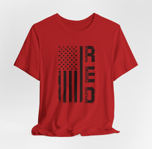 R.E.D Remember Everyone Deployed Unisex T-Shirt, Military Support Tee, Patriotic Shirt, Veteran Gift, Armed Forces Apparel - Premium T-Shirt from Printify - Just $26.99! Shop now at Old Glory 1776 Apparel