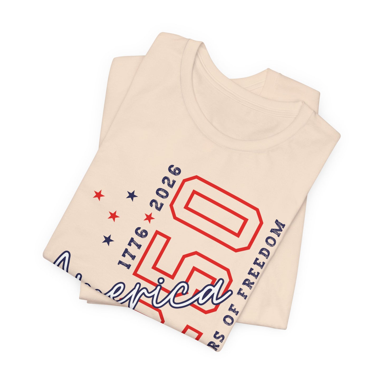 America 250 Celebration Tee — 250 Years of Freedom Patriotic T-Shirt