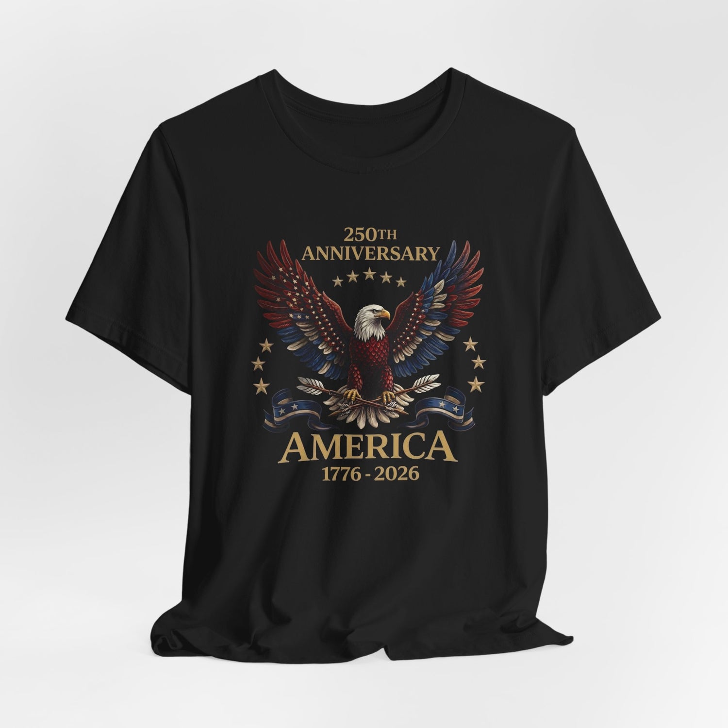 America 250th Anniversary Eagle T-Shirt — 1776–2026 Patriotic Tee