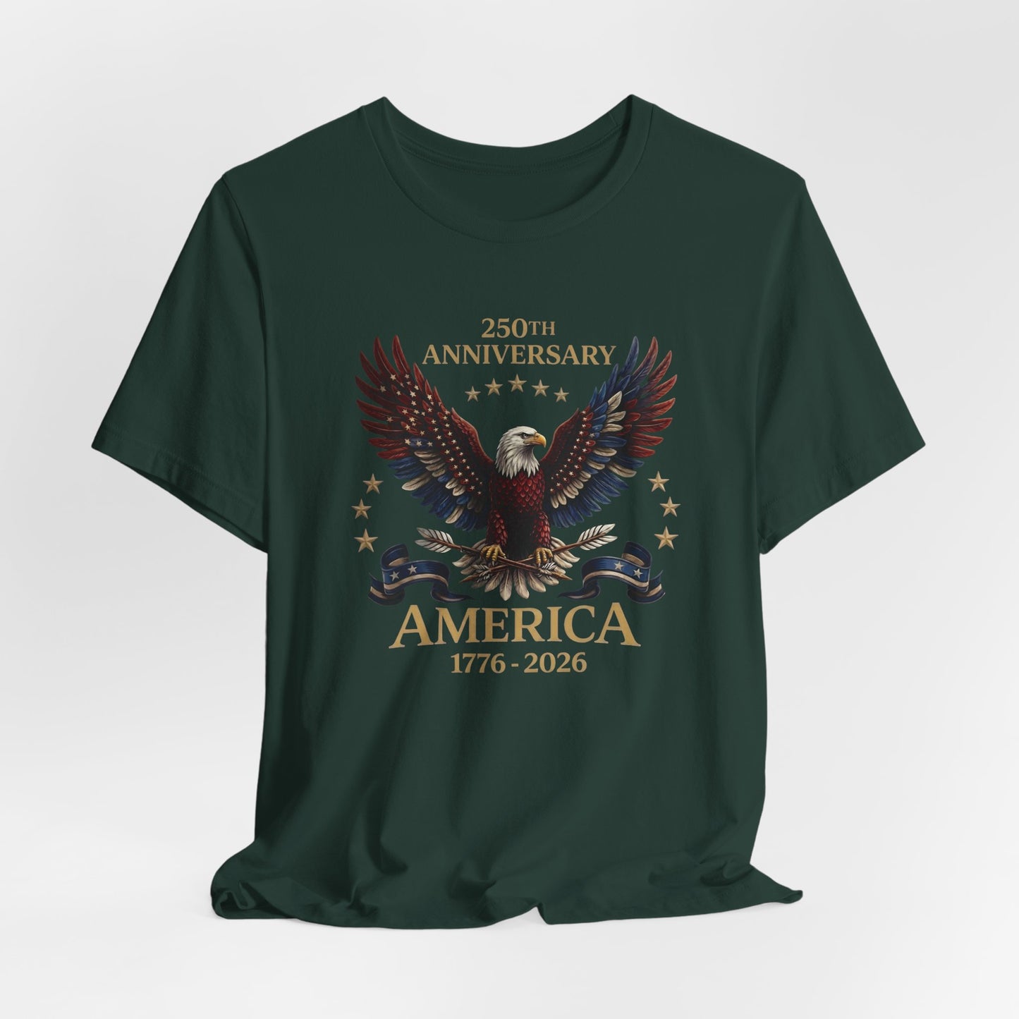 America 250th Anniversary Eagle T-Shirt — 1776–2026 Patriotic Tee