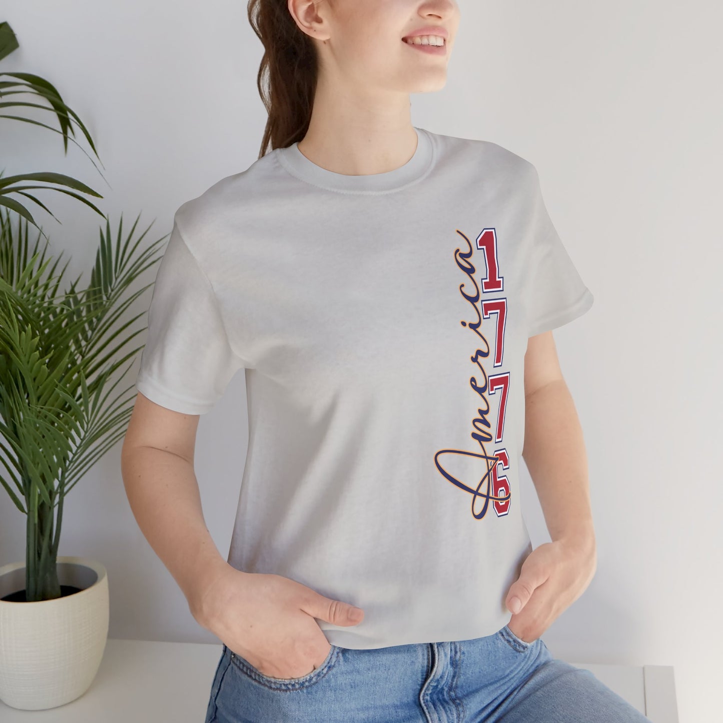 1776 America Tee — 'Land of the Free' Patriotic T‑Shirt