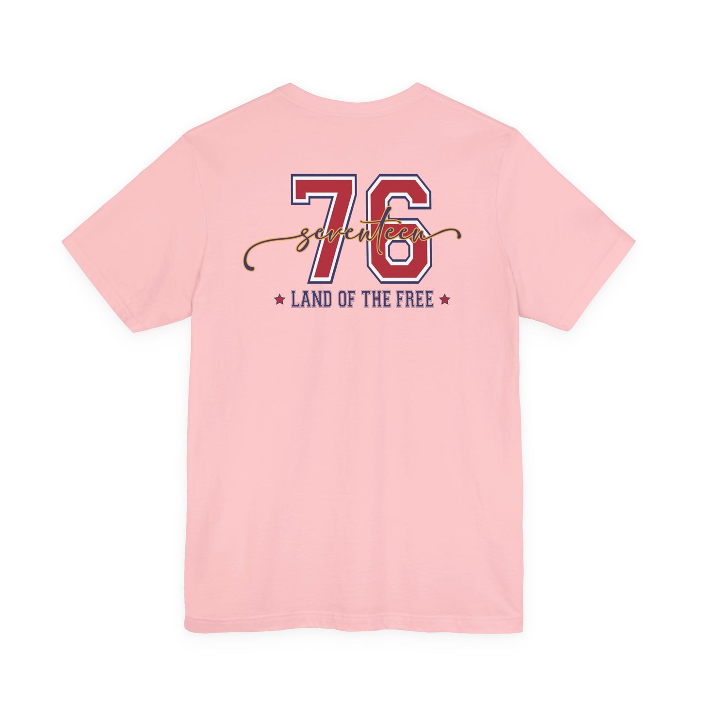 1776 America Tee — 'Land of the Free' Patriotic T‑Shirt