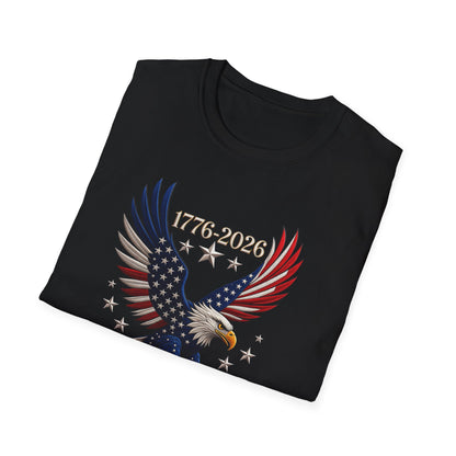 T-Shirt - America 250th Anniversary Eagle Graphic (1776–2026)