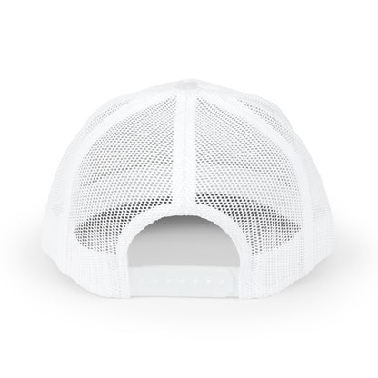 Patriotic Snapback Trucker Cap - American Flag Design