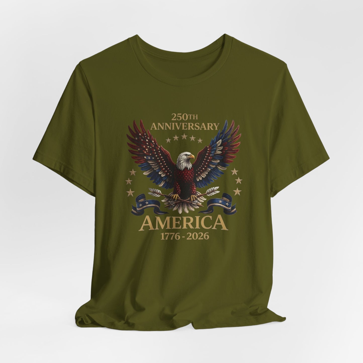 America 250th Anniversary Eagle T-Shirt — 1776–2026 Patriotic Tee