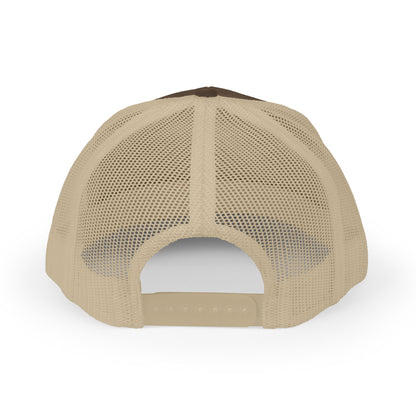 Patriotic Snapback Trucker Cap - American Flag Design