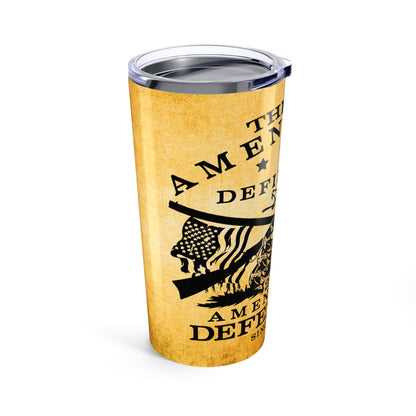 The First Amendment Defines Us, The 2nd Amendment Defends Us, 20oz Tumbler