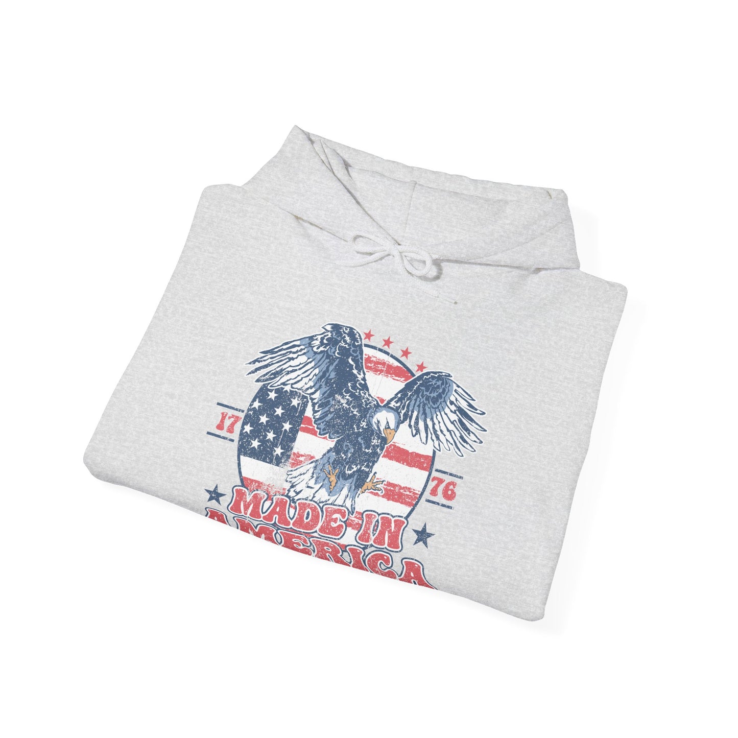 Patriotic Eagle Hoodie for Independence Day