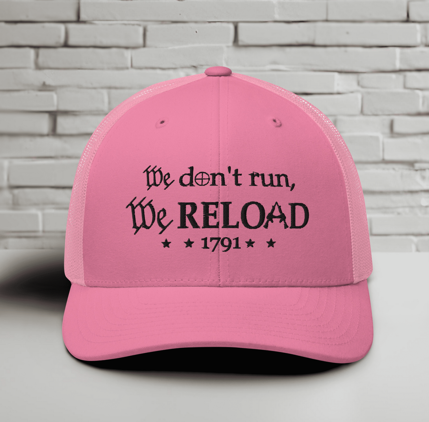We Reload Snapback Trucker Cap - Casual Style for Reloading Enthusiasts