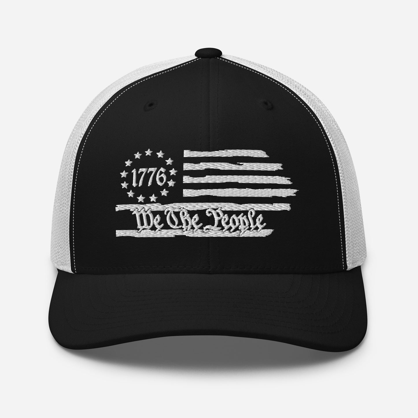 Patriotic Snapback Trucker Cap - We The People & 1776