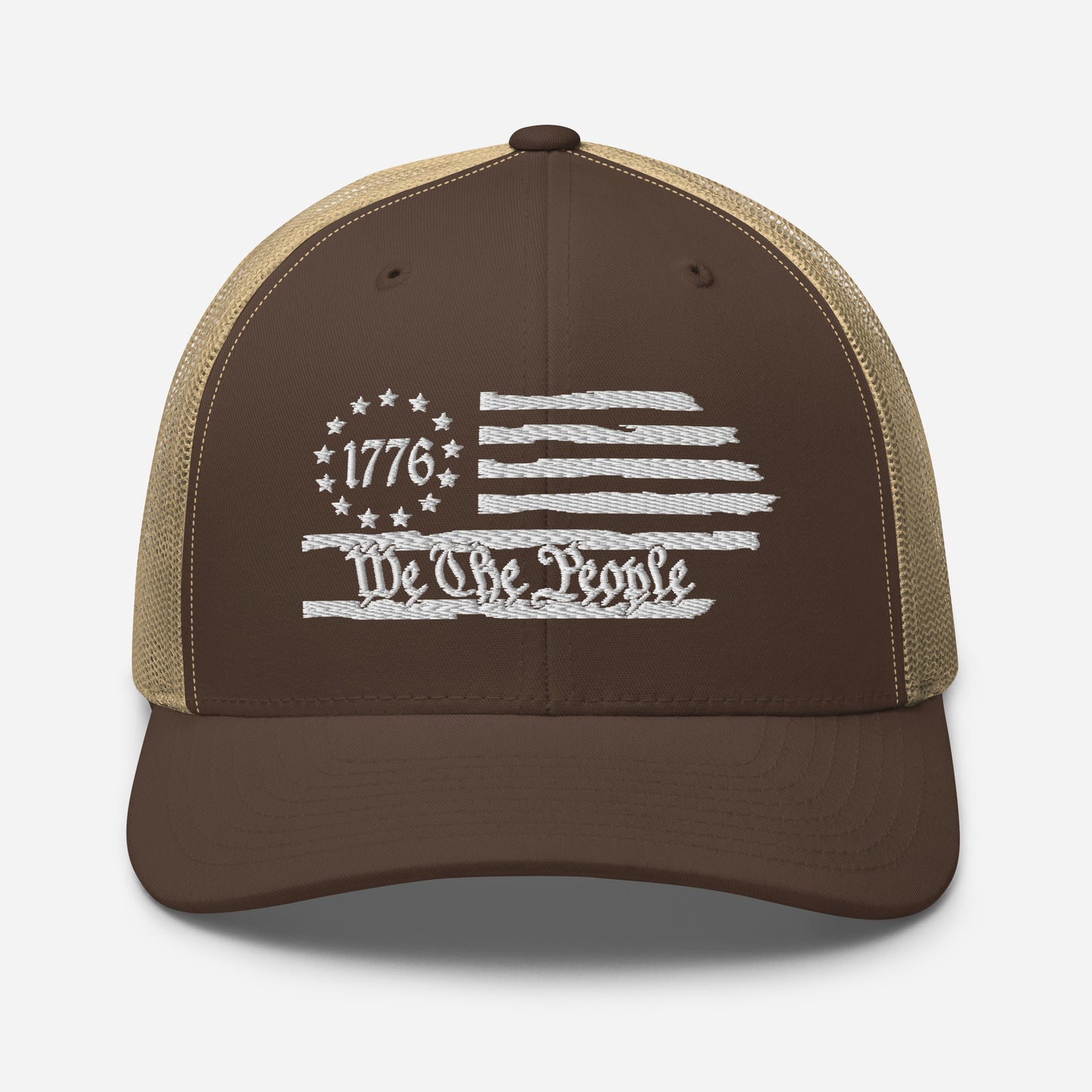 Patriotic Snapback Trucker Cap - We The People & 1776