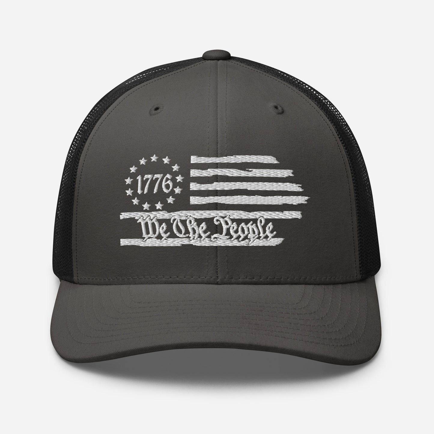 Patriotic Snapback Trucker Cap - We The People & 1776