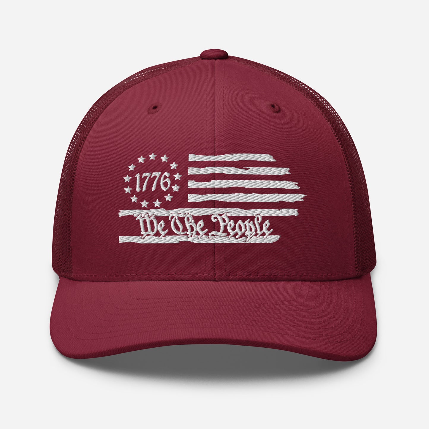 Patriotic Snapback Trucker Cap - We The People & 1776