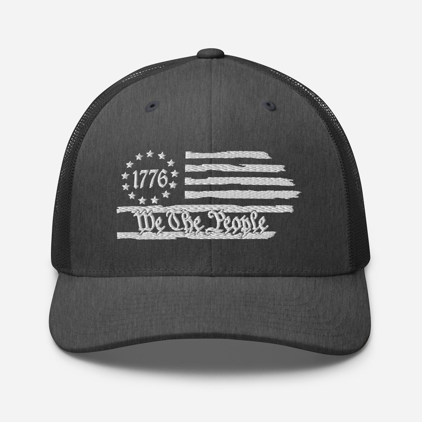 Patriotic Snapback Trucker Cap - We The People & 1776