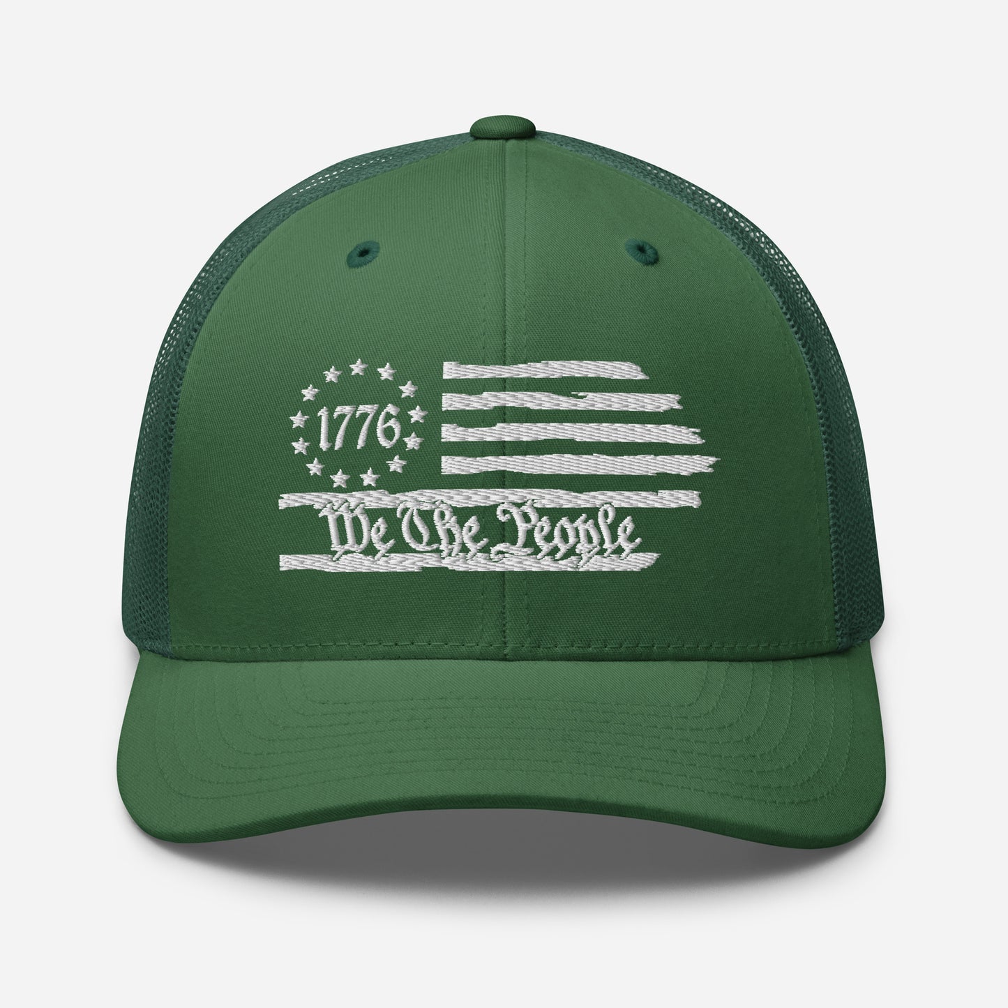 Patriotic Snapback Trucker Cap - We The People & 1776