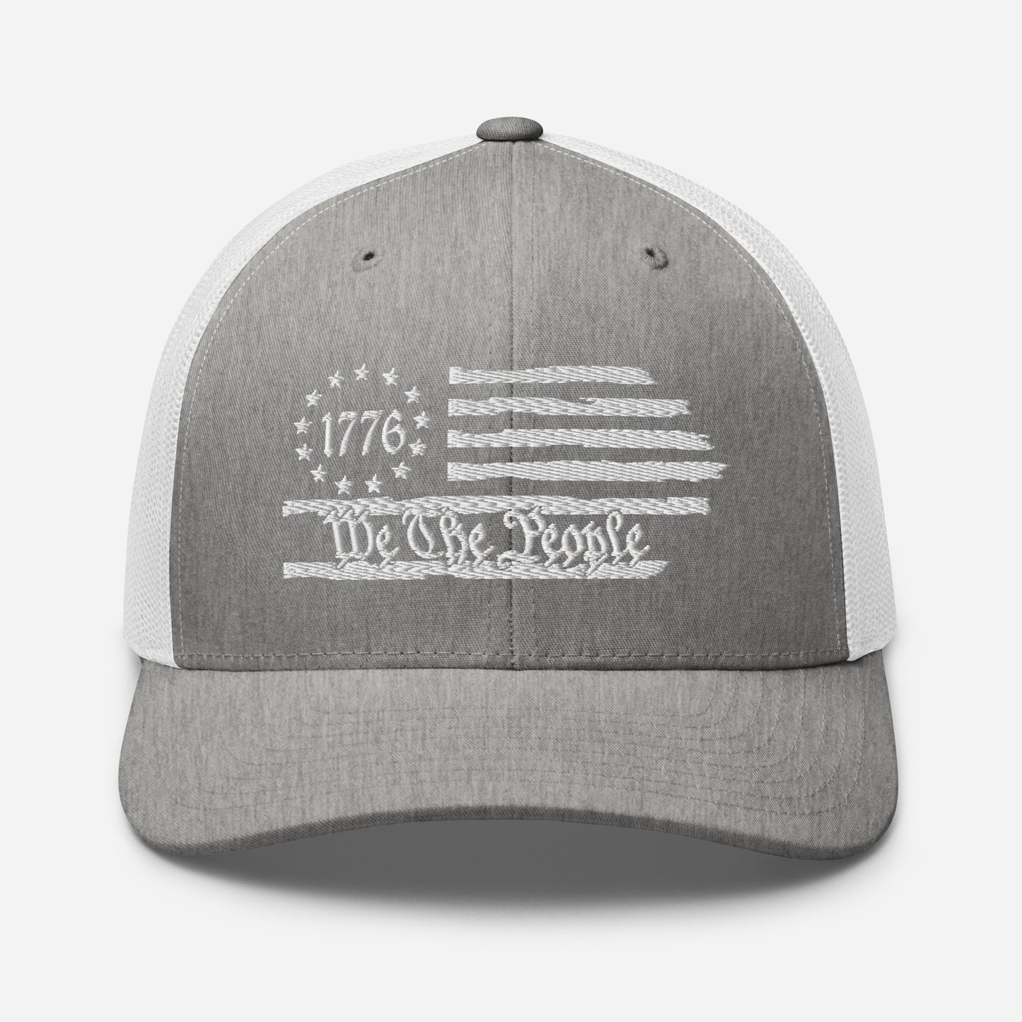 Patriotic Snapback Trucker Cap - We The People & 1776