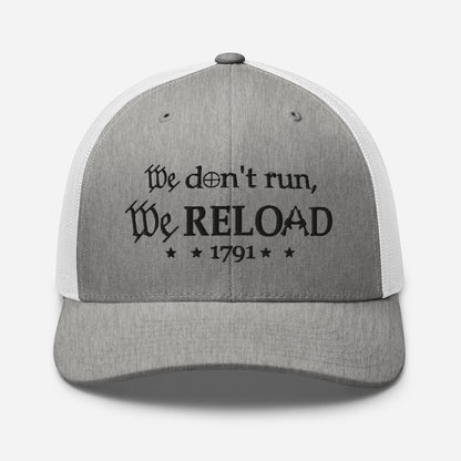 We Reload Snapback Trucker Cap - Casual Style for Reloading Enthusiasts