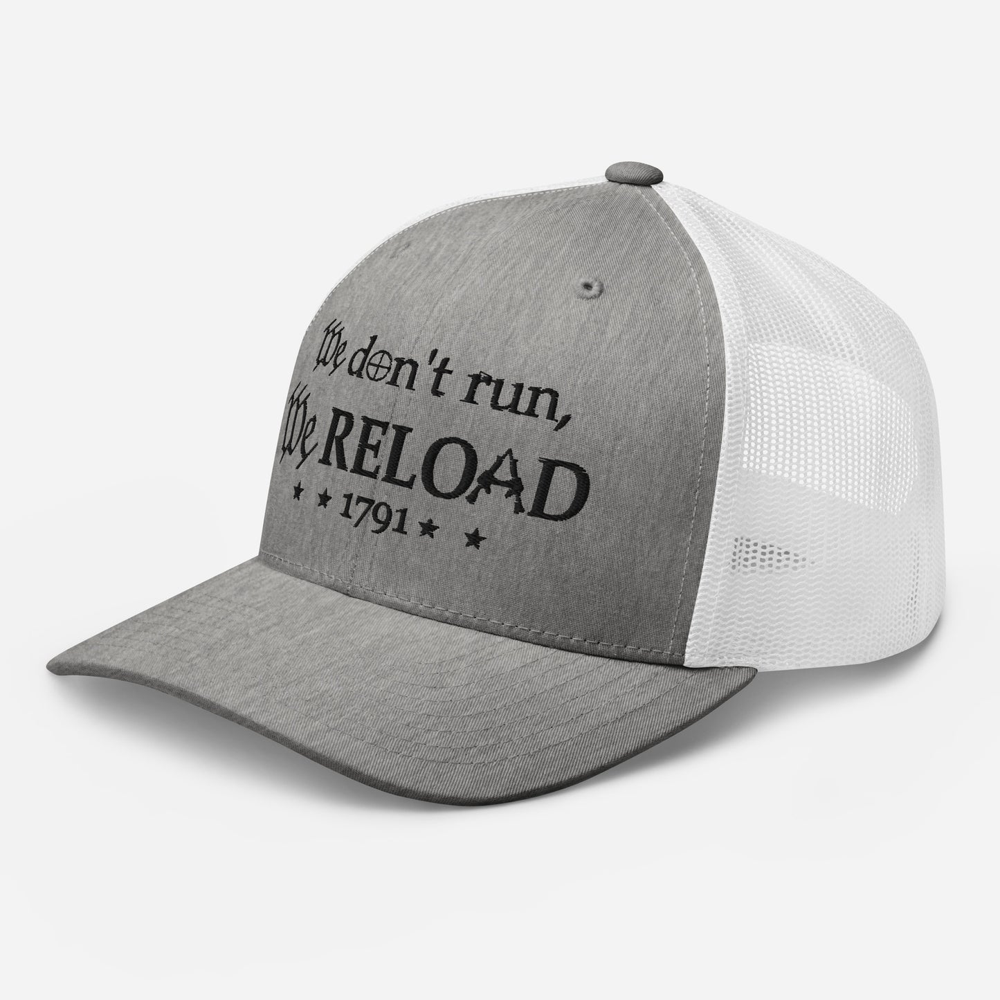 We Reload Snapback Trucker Cap - Casual Style for Reloading Enthusiasts