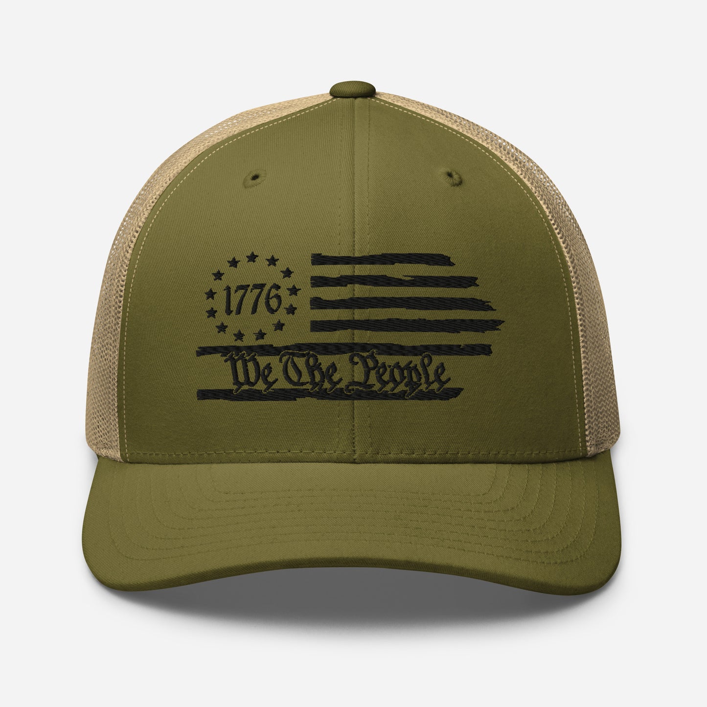 American Flag Snapback Trucker Cap - Stylish & Comfortable Hat for Outdoors and Events