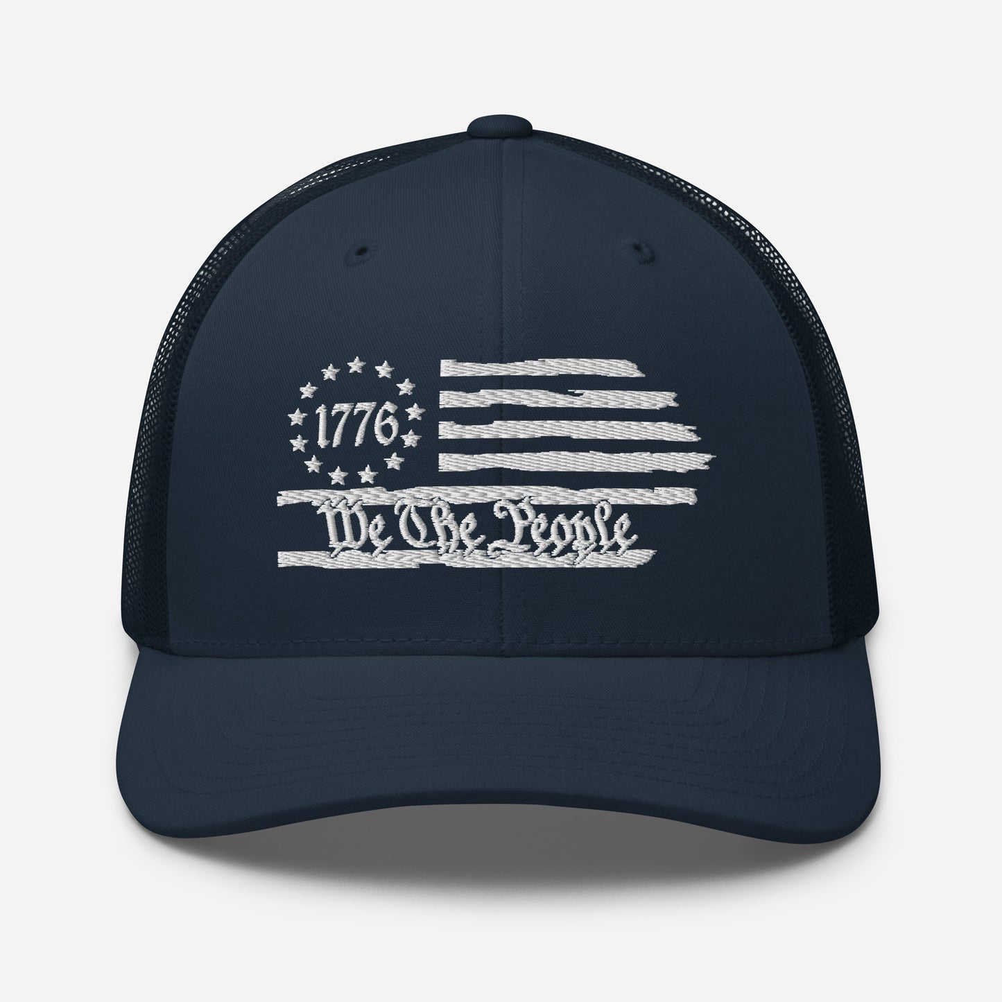 Patriotic Snapback Trucker Cap - We The People & 1776