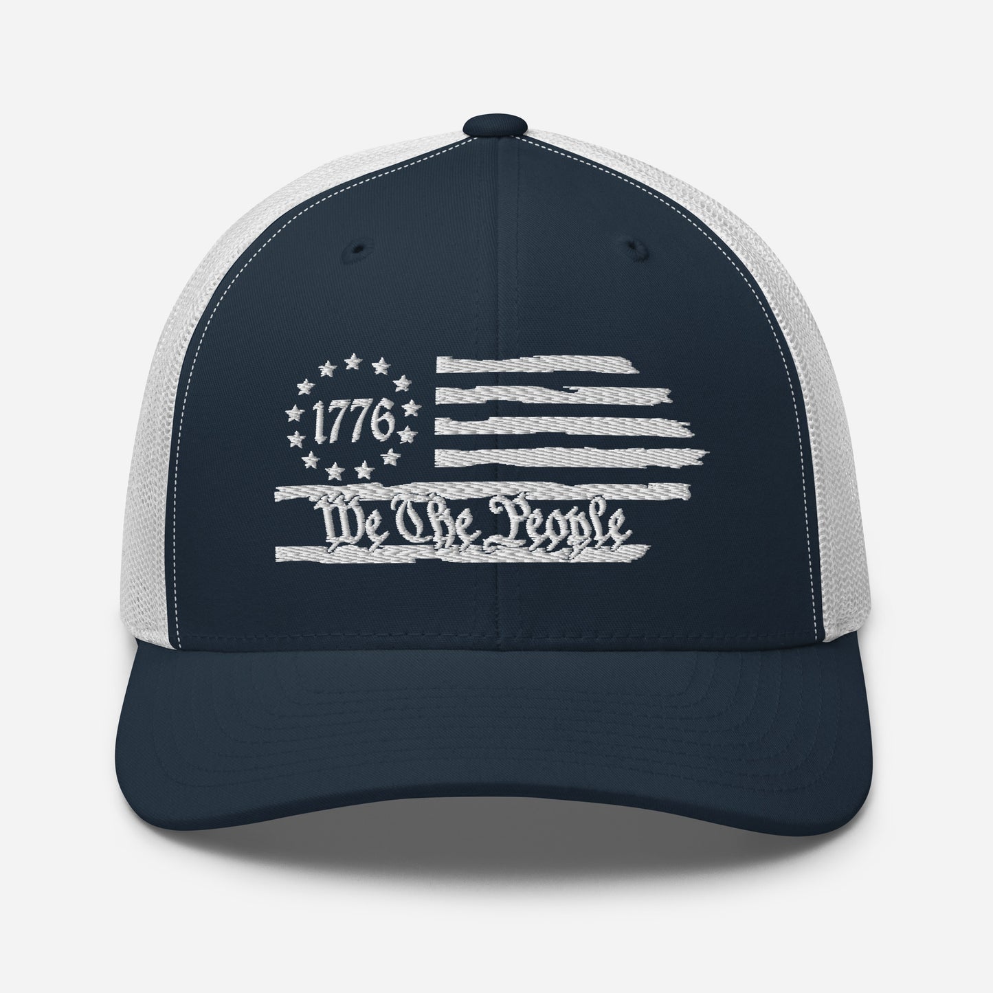 Patriotic Snapback Trucker Cap - We The People & 1776