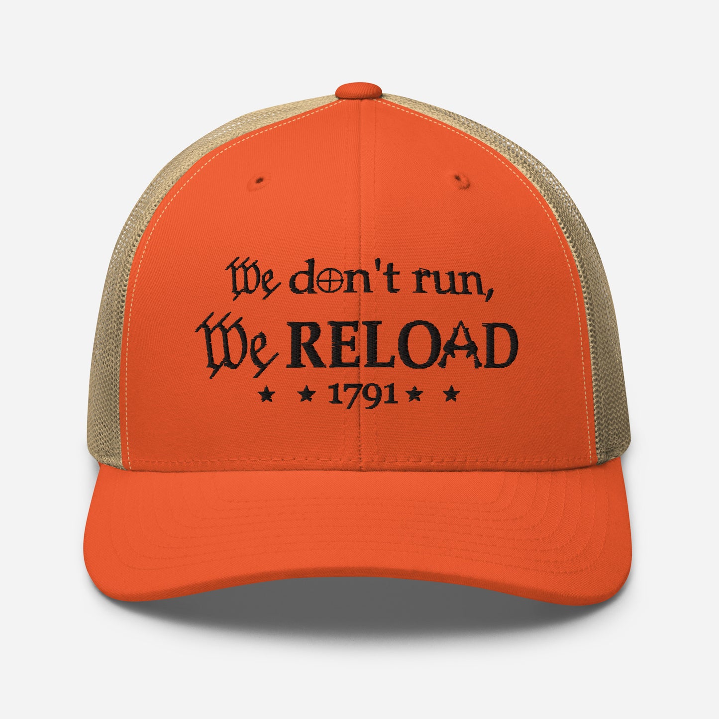 We Reload Snapback Trucker Cap - Casual Style for Reloading Enthusiasts