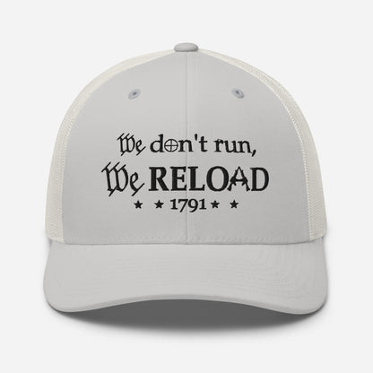 We Reload Snapback Trucker Cap - Casual Style for Reloading Enthusiasts