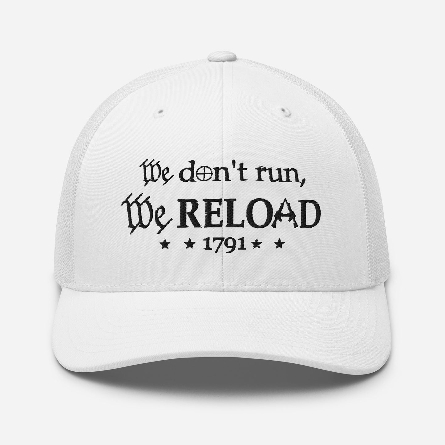 We Reload Snapback Trucker Cap - Casual Style for Reloading Enthusiasts